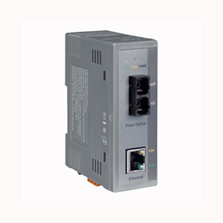 ICP DAS Industrial 10/100 Base-TX to 100 Base-FX Media Converter, NS200AFCS60T NS200AFCS60T